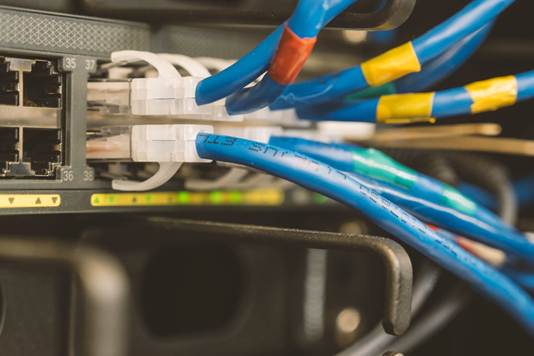 Close up of switchboard