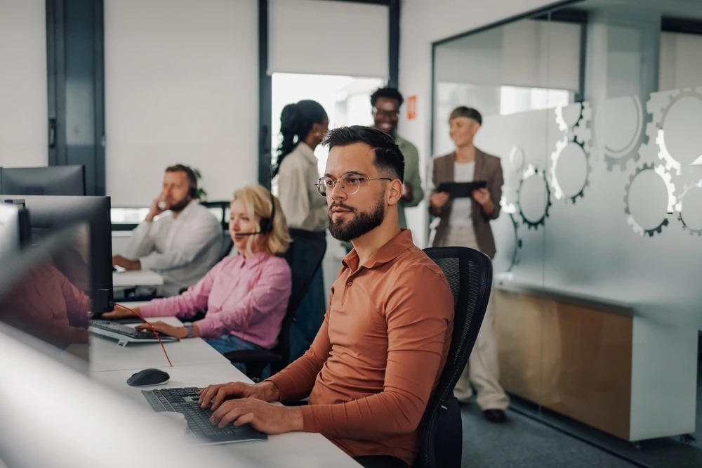 Busy telephone answering service Manchester